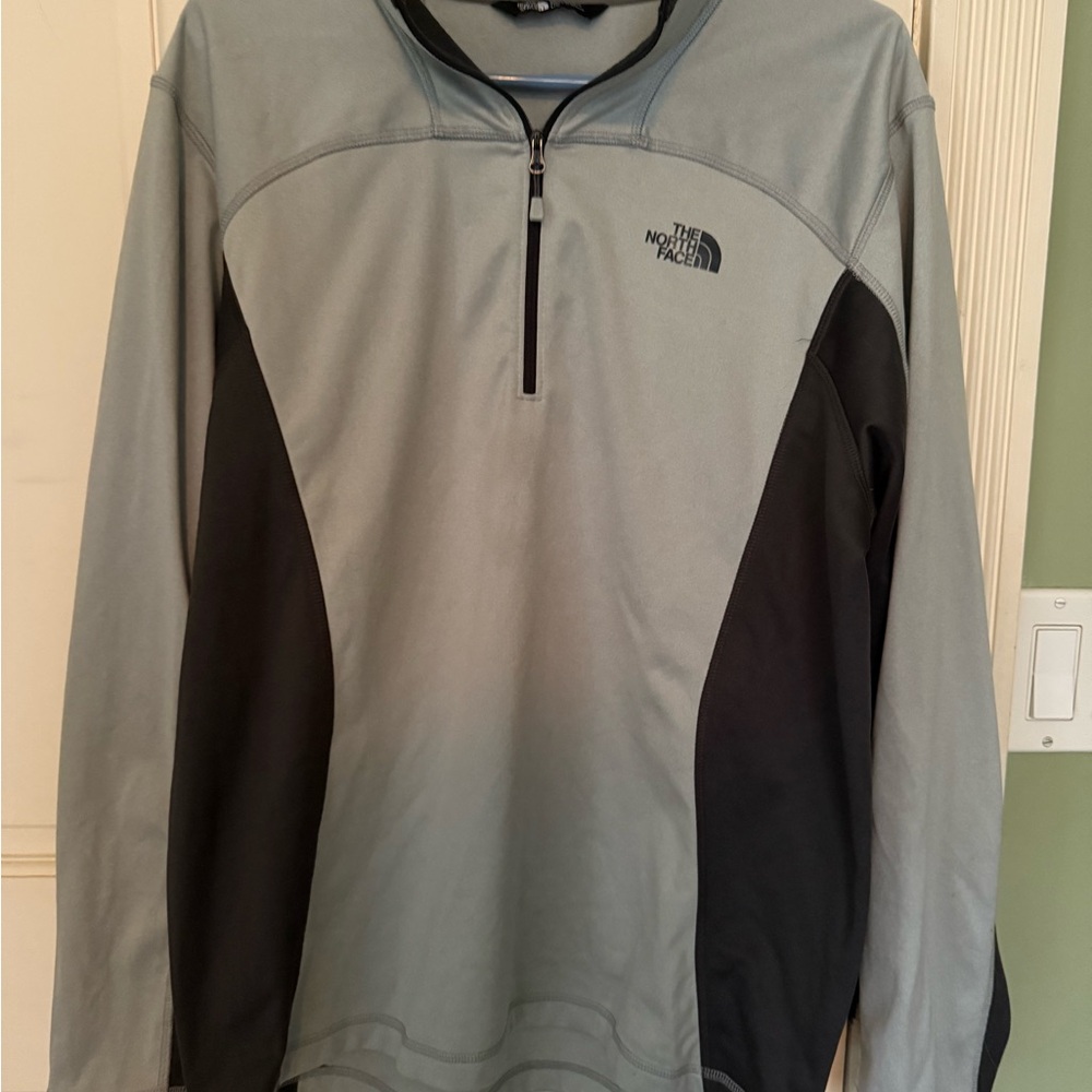 The North Face Men's Gray and Black Jacket